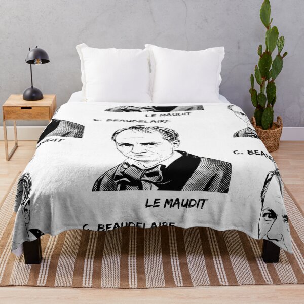 Item preview, portrait of Baudelaire designed and sold by La pensée sauvage.
