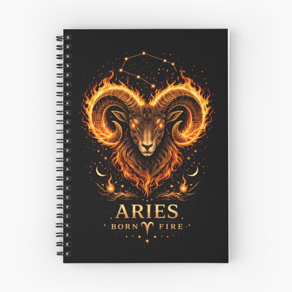 Item preview, Aries Born of Fire Zodiac Ram designed and sold by 97Ts.