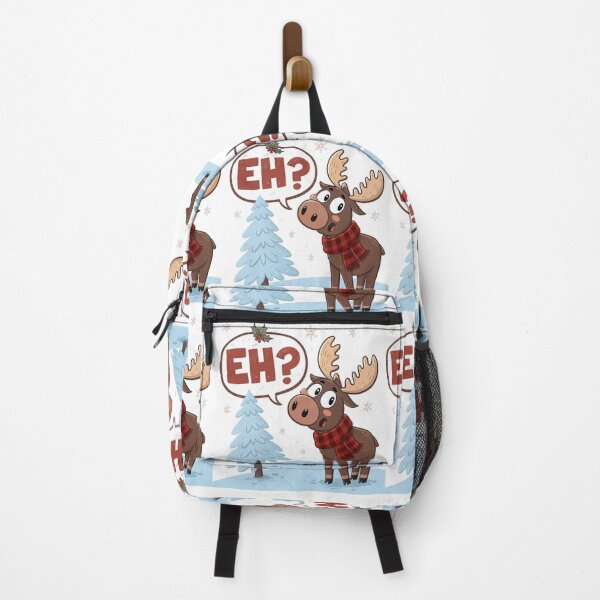 Item preview, Funny Canadian “Eh?” Moose Christmas Design – Cute Winter Canada Humor Gift designed and sold by Globalcitytees.