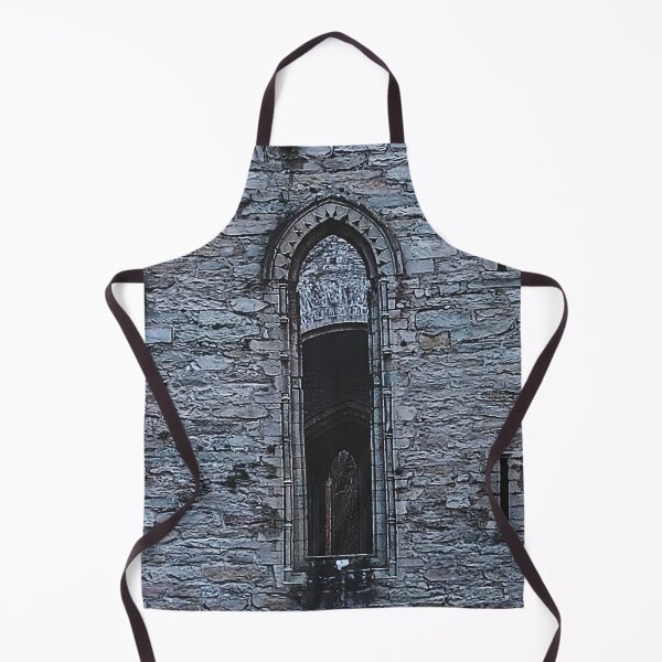 Item preview, Medieval Stone Abbey Ruins With Arched Openings and Textured Walls designed and sold by ivon55.