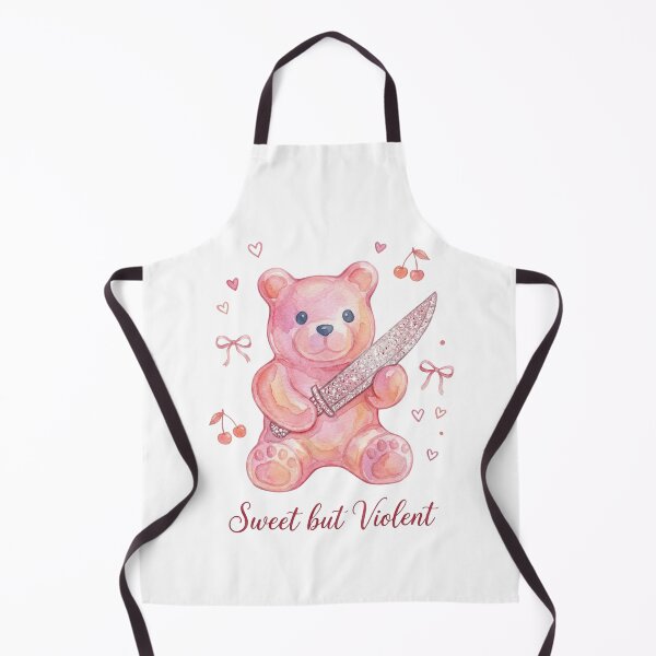 Item preview, Sweet but Violent – Cute Teddy Bear Dark Coquette Design designed and sold by aiqdelicia.