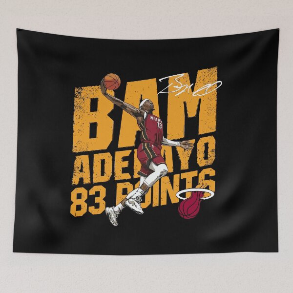 Item preview, Vintage Bam Adebayo Slam Dunk Miami Basketball designed and sold by SKULLS4INT.