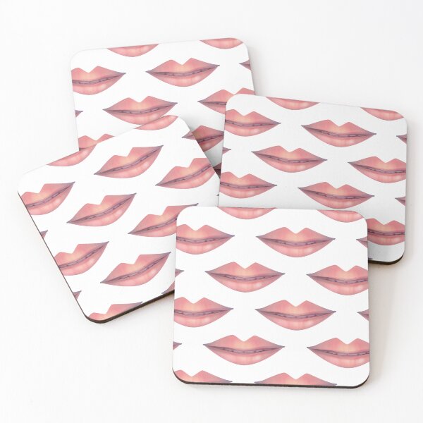 Item preview, Lips – Detailed Realistic Human Lip Illustration Art Print And Pattern designed and sold by Fabulosa Designs.
