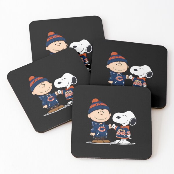 Item preview, Charlie Brown And Snoopy Nfl Chicago Bears Footbal designed and sold by joy seeker.