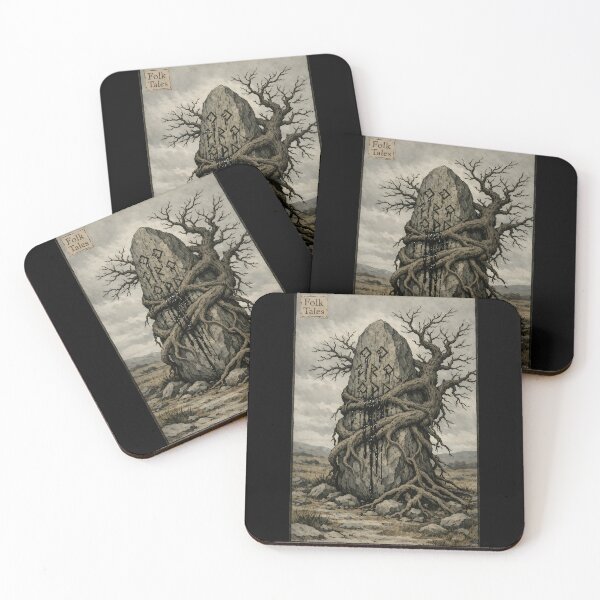 Item preview, The Monolith of the Blighted Root - Folk Horror designed and sold by bapupa.