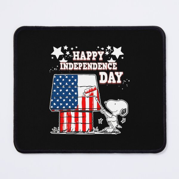 Item preview, Snoopy Painting American Flag designed and sold by joy seeker.