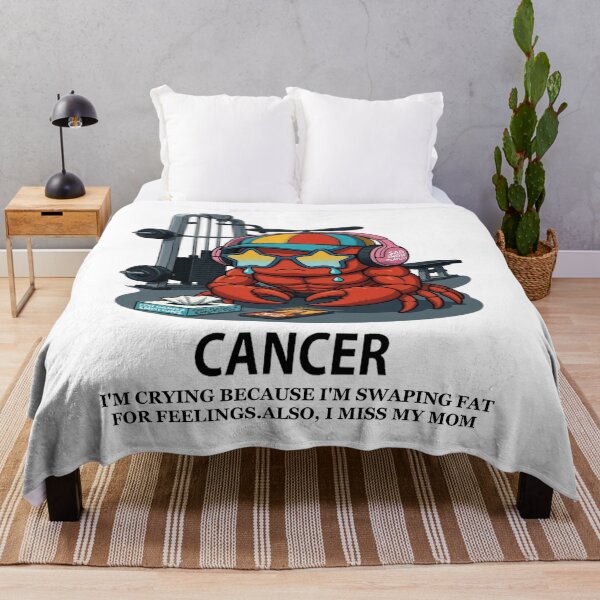 Item preview, Funny Cancer Zodiac Gym - Emotional Lifter Sad Crab T-shirt designed and sold by ClaussShop.