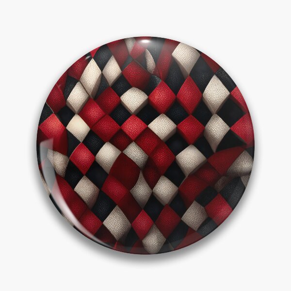 Item preview, Optical Illusion Retro Checkered Pattern designed and sold by SecretDicer.