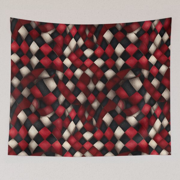 Item preview, Optical Illusion Retro Checkered Pattern designed and sold by SecretDicer.