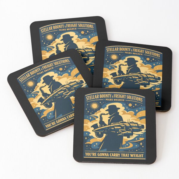 Item preview, Stellar Bounty & Freight Solutions Space Jazz Graphic designed and sold by agearb.