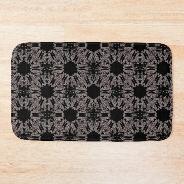Item preview, Grunge Rustic Pattern in Brown on Black designed and sold by Artistestella.