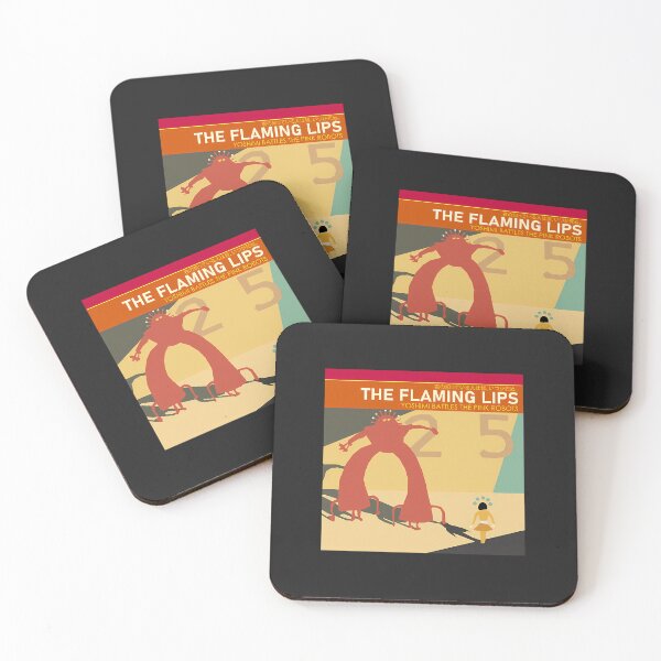 Item preview,  The Flaming Lips Yoshimi Battles The Pink Robots Simplified Album Cover designed and sold by Iloveyourdesign.