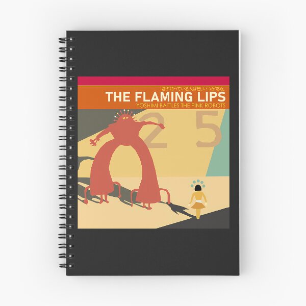 Item preview,  The Flaming Lips Yoshimi Battles The Pink Robots Simplified Album Cover designed and sold by Iloveyourdesign.