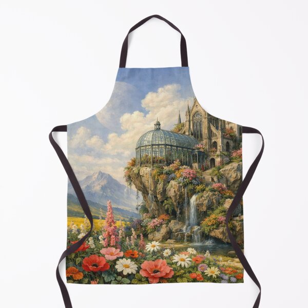 Item preview, Fairytale castle landscape designed and sold by Sigtrix.