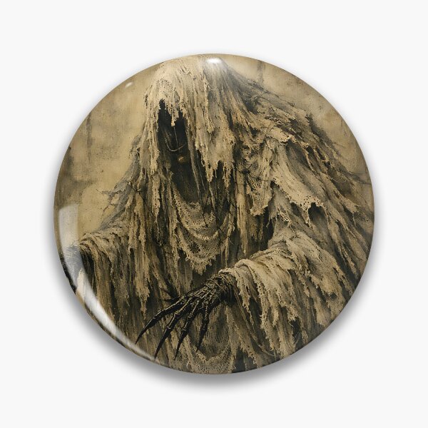 Item preview, The Tattered Shroud-Stalker - Dark Fantasy Ghoul designed and sold by bapupa.