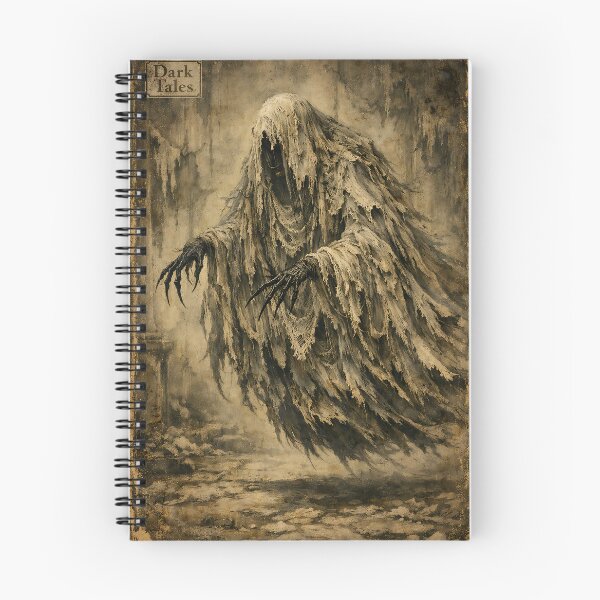 Item preview, The Tattered Shroud-Stalker - Dark Fantasy Ghoul designed and sold by bapupa.