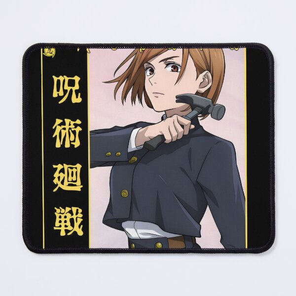 Item preview, Eye‑Patch Anime Heroine with Hammer in Dark Uniform designed and sold by vistalyn.
