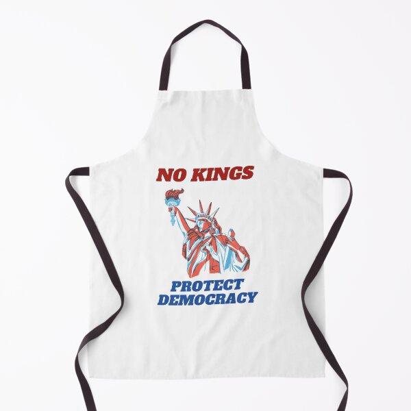 Item preview, NO KINGS PROTECT DEMOCRACY STATUE OF LIBERTY ANTI-TRUMP PROTEST designed and sold by ProgressiveMob.