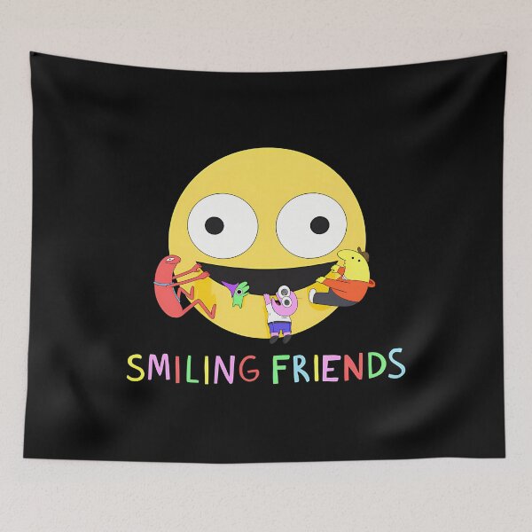 Item preview, Smiling Friends Logo designed and sold by nazsnedsp.