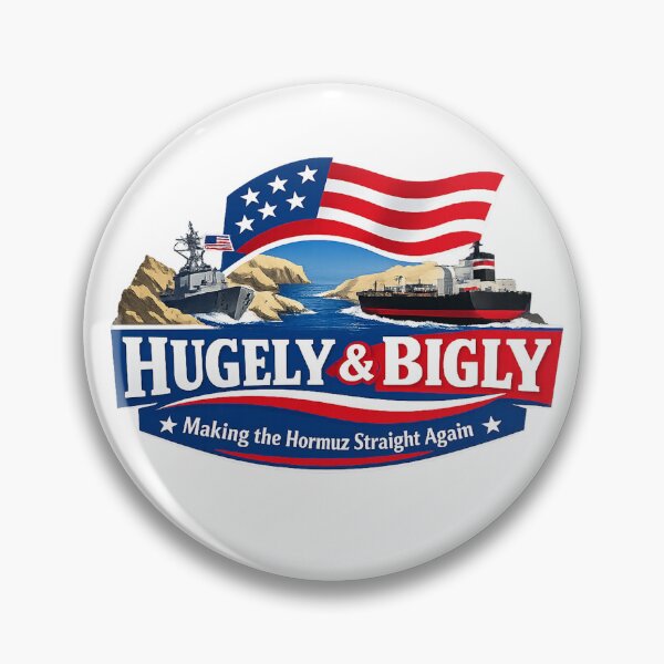Item preview, Hugely & Bigly Logo designed and sold by jon-bunston.