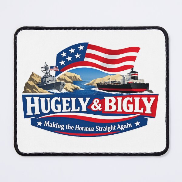 Item preview, Hugely & Bigly Logo designed and sold by jon-bunston.