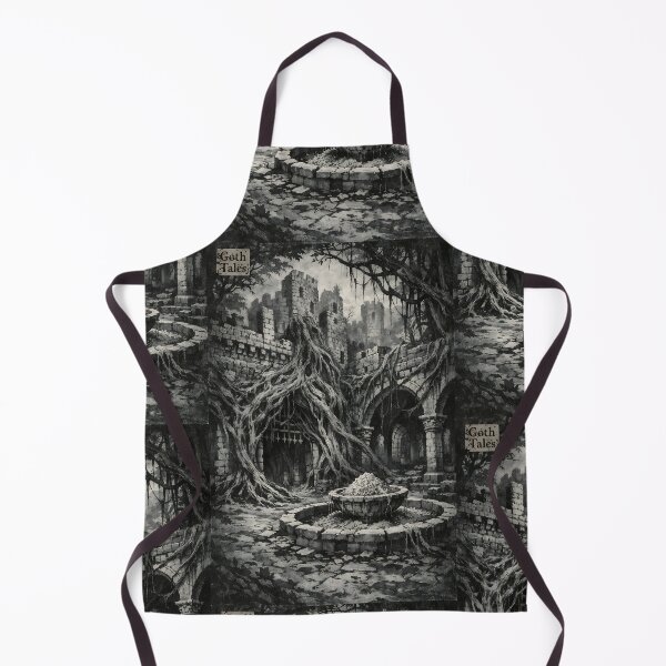Item preview, The Iron-Root Citadel - Dark Fantasy Gothic Castle designed and sold by bapupa.