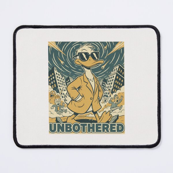 Item preview, Unbothered duck designed and sold by goingoncetwice.