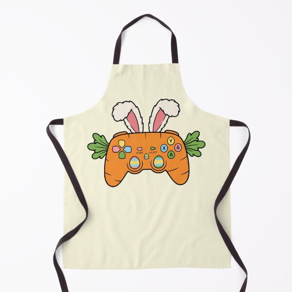 Item preview, Funny Gamer Easter Bunny Carrot Controller designed and sold by Imaginationbeyond.