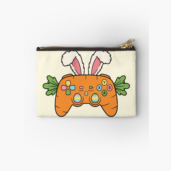 Item preview, Funny Gamer Easter Bunny Carrot Controller designed and sold by Imaginationbeyond.