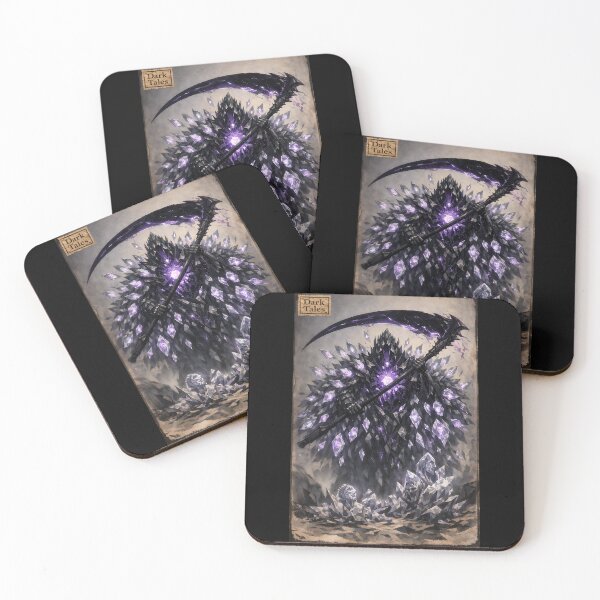 Item preview, The Obsidian Jailer - Dark Fantasy Grim Reaper designed and sold by bapupa.