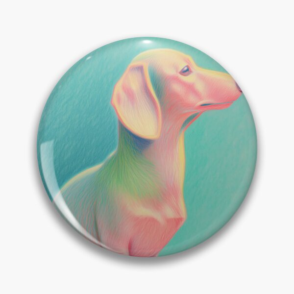 Item preview, Colorful Dachshund in Pastel Shades designed and sold by lautir.