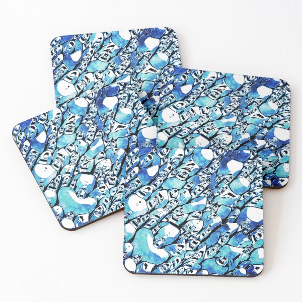 Item preview, Intricate Blue Abstract Pattern designed and sold by Phil Perkins.