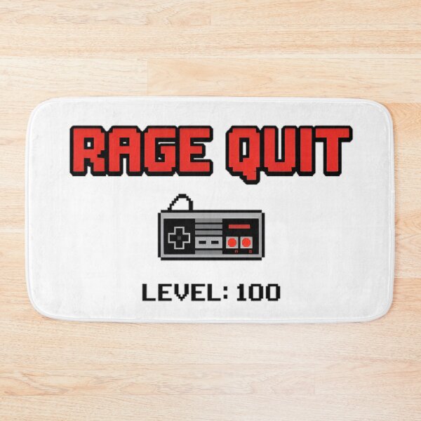 Item preview, Rage quit level 100 funny gamer controller  designed and sold by AlanyaArtX.