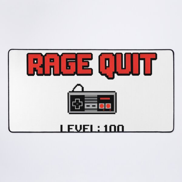 Item preview, Rage quit level 100 funny gamer controller  designed and sold by AlanyaArtX.