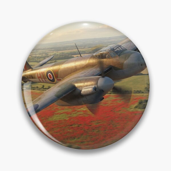 Item preview, de Havilland Mosquito Poppy Field Pass designed and sold by Airpower Art.