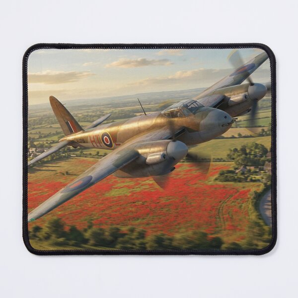 Item preview, de Havilland Mosquito Poppy Field Pass designed and sold by Airpower Art.