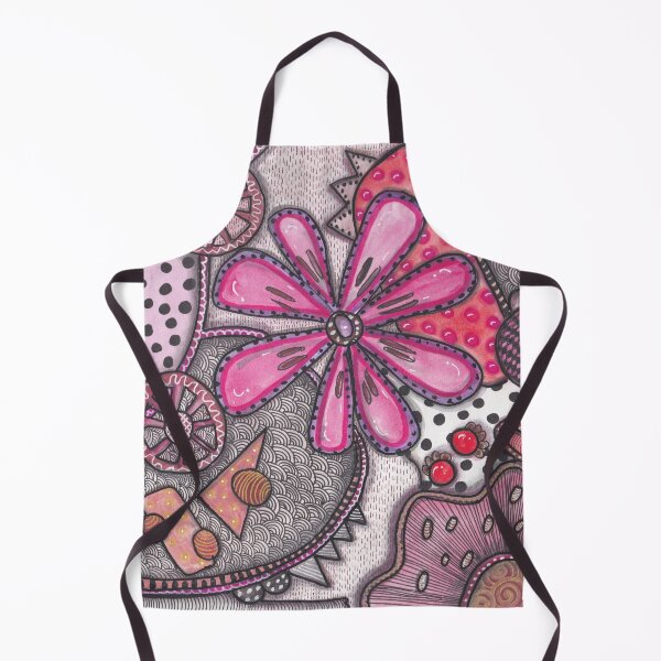 Item preview, Blooming Geometry - Hand-Drawn Floral Zentangle Patterns designed and sold by ColorWander.