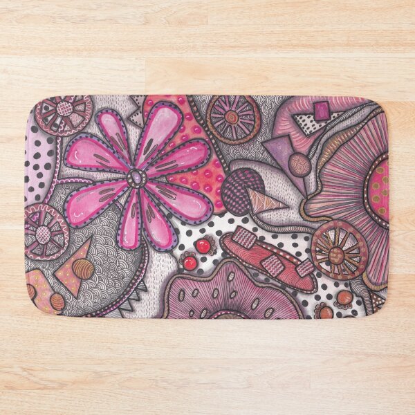 Item preview, Blooming Geometry - Hand-Drawn Floral Zentangle Patterns designed and sold by ColorWander.