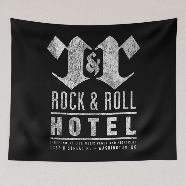 Item preview, Rock N Roll Hotel Washington Dc Independent Live Music Venue And Nightclub  designed and sold by smilecchii.