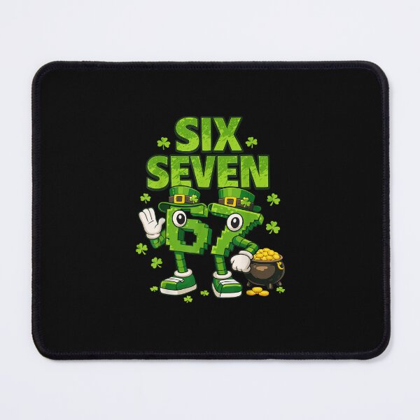 Item preview, Kids Meme 6-7 Shamrock Six Seven 6 7 St Patricks Day 67 designed and sold by Juansustait.