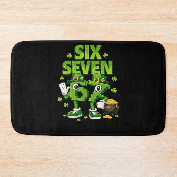 Item preview, Kids Meme 6-7 Shamrock Six Seven 6 7 St Patricks Day 67 designed and sold by Juansustait.