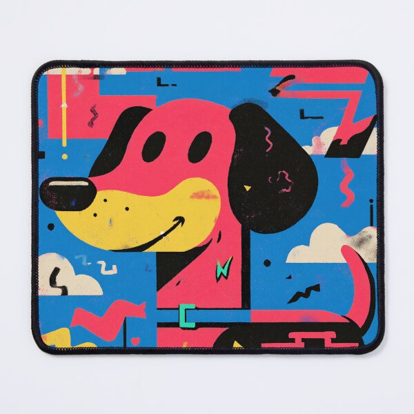 Item preview, Colorful Geometric Dachshund Design designed and sold by lautir.