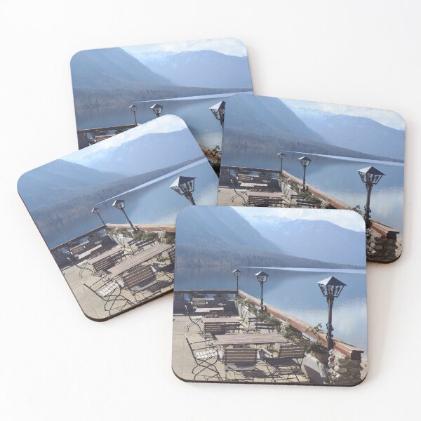 Item preview, Lakeside Café in Bohinj, Slovenia designed and sold by CarolinaReina.