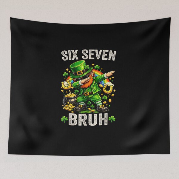 Item preview, Bruh St Patricks Day Six Seven Kids Boys Men Women 67 Meme designed and sold by Juansustait.