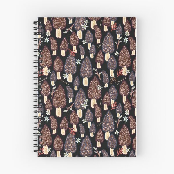Item preview, Morel Mushroom Pattern (Morchella) designed and sold by smalldrawing.