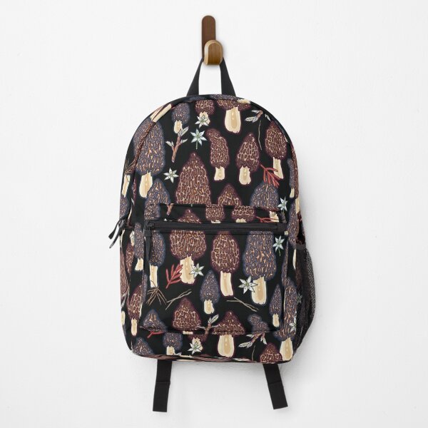 Item preview, Morel Mushroom Pattern (Morchella) designed and sold by smalldrawing.