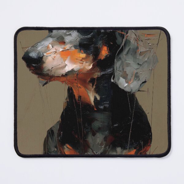 Item preview, Colorful Dachshund Portrait designed and sold by lautir.