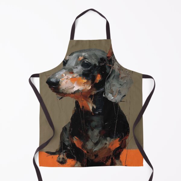 Item preview, Colorful Dachshund Portrait designed and sold by lautir.