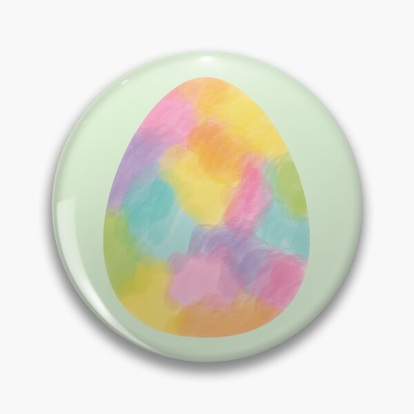 Item preview, Pastel Watercolor Easter Egg – Colorful Blobs designed and sold by EmeraldeaArt.