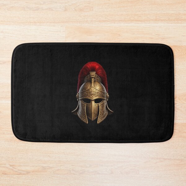 Item preview, Ancient Roman Gladiator Golden War Helmet designed and sold by SteveLPenix.